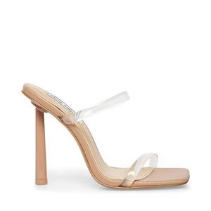 Steve Madden Ballet clear heels